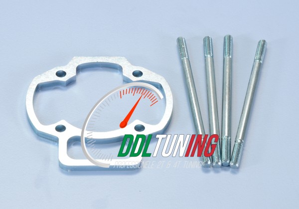 PAKKING VOET + TAPEIND SCO PIAGGIO 2T 5MM ALU POLINI 170.1000