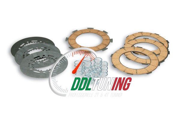 KOPPELINGSPLAAT SET + VEREN + STALEN PLATEN SENDA MALOSSI 5216539