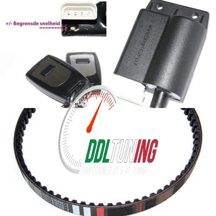BEGRENZERKIT VESPA / PIAGGIO / DERBI 4T 2V (SNOR EN BROM)