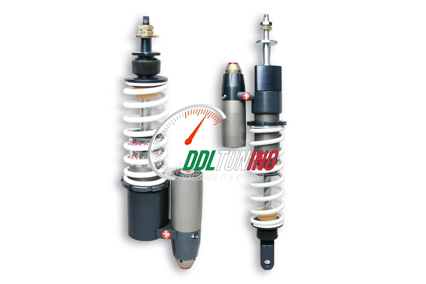 SCHOKBREKERSET RS24/ 10R PIAGGIO ZIP SP VOOR+ACHTER MALOSSI 4620162