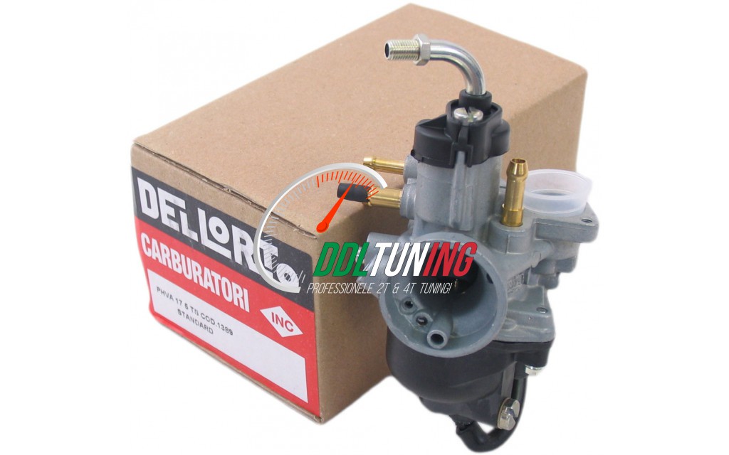 CARBURATEUR ELEKTRISCHE MINARELLI HOR+VERT 17.5MM DELLORTO 01389