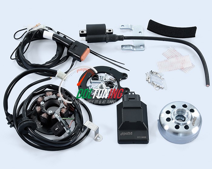 ONTSTEKING INCL. LICHTSPOEL PIAGGIO LC DIGITAL POLINI 171.0570