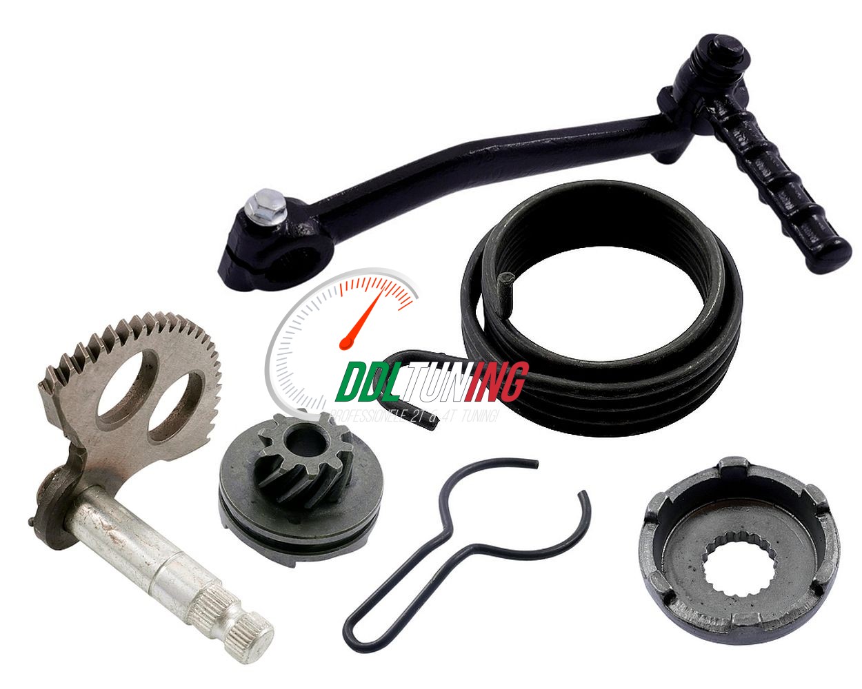 KICKSTART SET MINARELLI HORIZONTAAL + VERTICAAL DDL TUNING