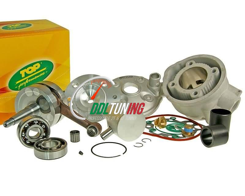 CILINDER + KRUKAS SET 86CC 44MM SLAG MINARELLI AM6 TOP PERFORMANCES