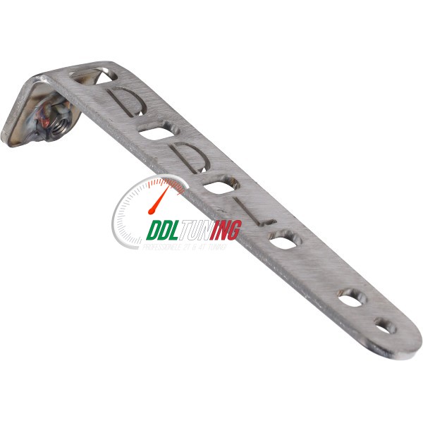 ACHTERSPATBORD STEUN RVS RUNNER 125-180CC 2T DDL TUNING (INCL. BEVESTIGING MATERIALEN)