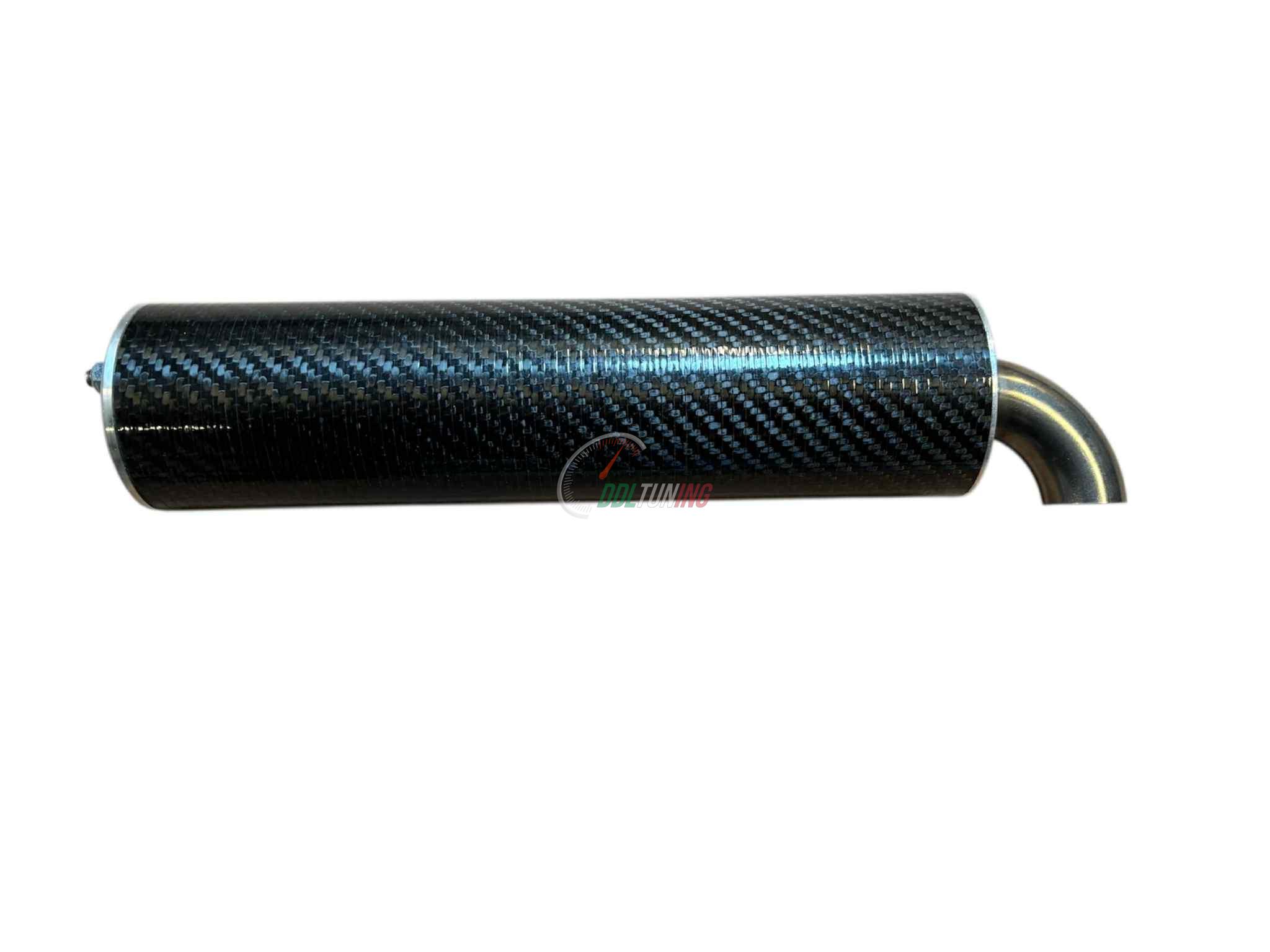 DDL TUNING UITLAAT DEMPER RACE 70-100CC CARBON