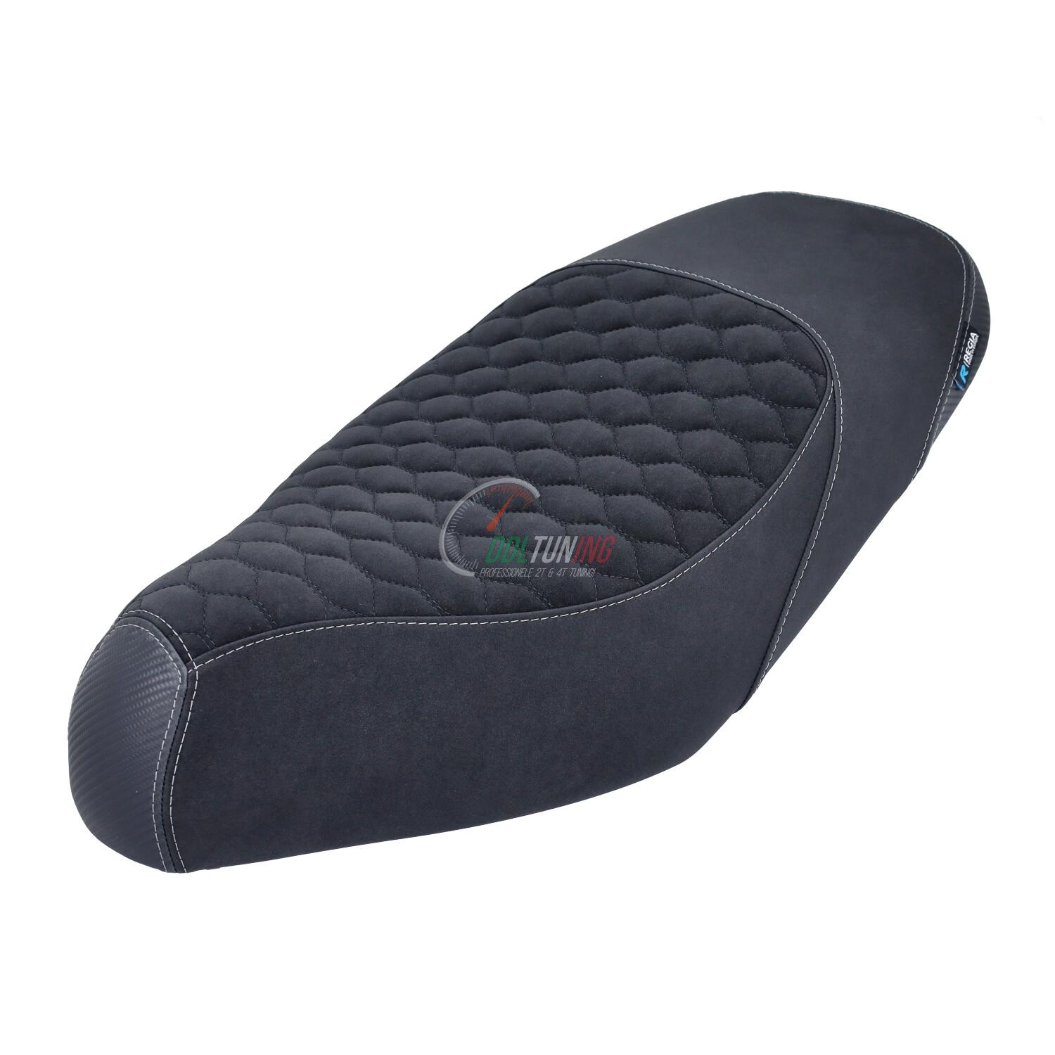 BUDDYDEK REGIA RS CARBON ZWART/GRIJS GILERA RUNNER 50-125-180CC