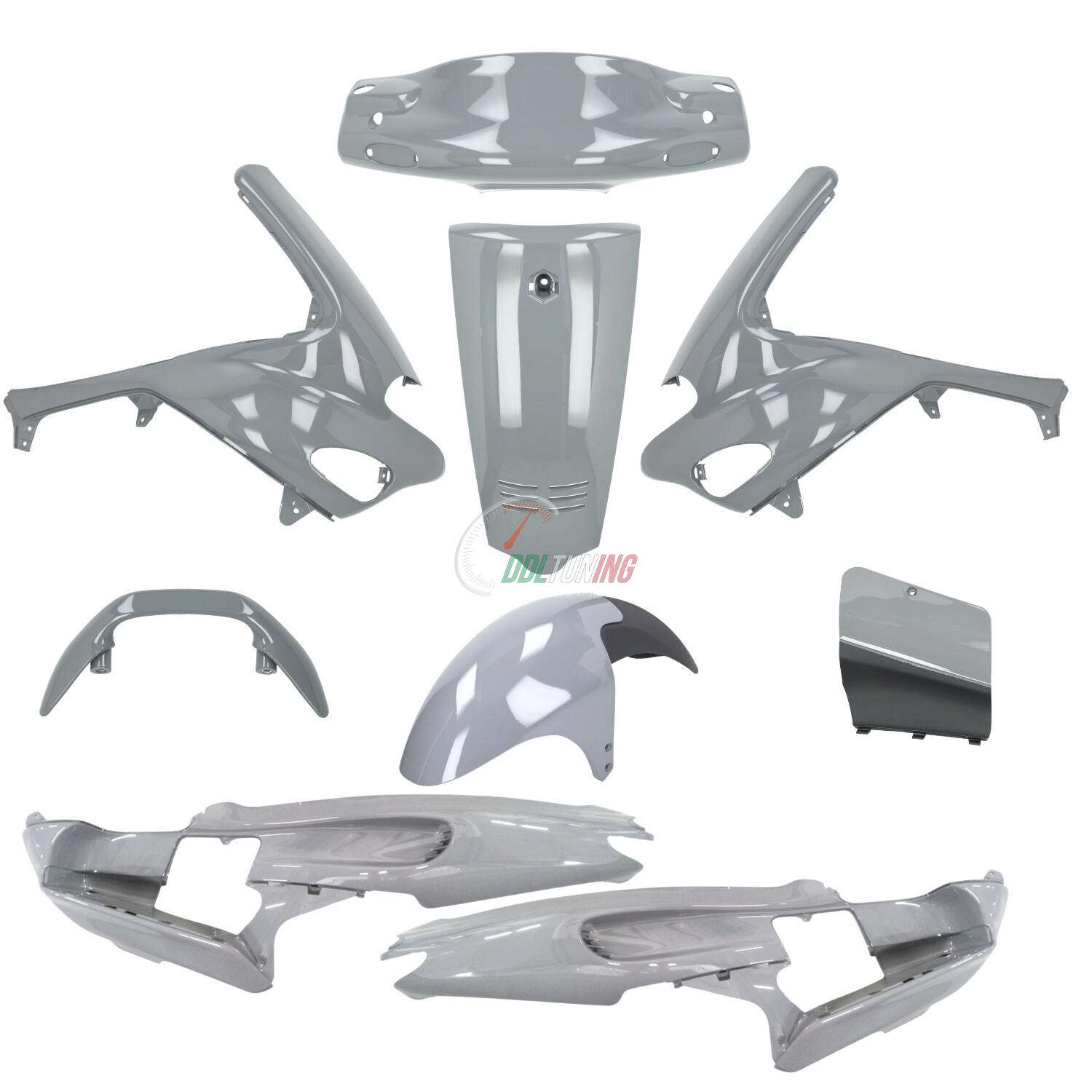 PLAATWERKSET MODEL ORIG GILERA RUNNER 50-125-180CC 9-DELIG NARDO GREY